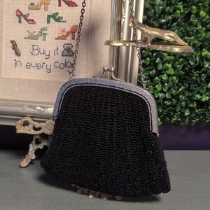 Hampton Style Art Deco Beaded Evening Bag